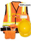 Melissa   Doug Construction Worker Role Play Costume Dress-up Set  6 Pcs 