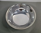 Vtg  Gorham Silver Plated Footed Serving Bowl 4  T X 8  Dia E p    yc780