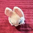 White Pink Purple Baby Cybunny From Neopets Franchise 