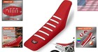 Double-stitched Waterproof Dirt Bike Seat Cover - Universal Fit For Motorcycles