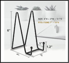 Plate Stands For Display  5 Pack 6 Inch Plate Holder Display Stands