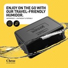 Humidor 69  Two- Way Humidity Control Box Powered By Boveda  Moisture Absorber 