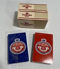 New Rare Vintage Tuborg Playing Cards With Minature Beer Box Card Holder carling