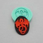 Dragon Mold Cameo  For Jewelry resin polymer Clay 