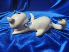 Vintage Holt-howard Cozy Kitten Wall Pocket  Mid-century Ceramic   Two Available