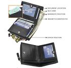 Men Leather Wallet Id Credit Card Holder Clutch Bifold Pocket Zipper Coin Purse