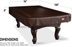 Heavy Duty Leatherette Billiard Pool Table Cover  Waterproof   Tearproof Cover F