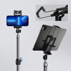 66 9  Tablet Floor Tripod Stand Adjustable Height For 7 -11  Ipad Iphone Galaxy