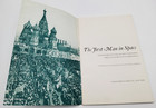 The First Man In Space 1961 Booklet Yuri Gagarin   Super Rare Collectible