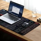 Computer Mouse Pad Desk Mat Excel Shortcut Mouse Pad Quick Key Super Large