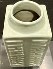 Kuang Xi Gong Porcelain Vase Chinese Green 6 Character Inscription On Bottom