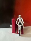 World   s Smallest Evel Knievel Miniature Wind-up Stunt Cycle Toy W  Launcher