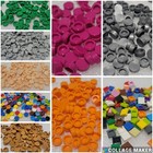Tiles 1x1 Round   Square - Fits Lego Baseplate For Mosaic Lego Remix Art