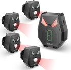 Solar Wireless Driveway Alarm  Outdoor Motion Sensor Detector Alarms Driveway   