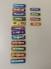 Melissa   Doug My Magnetic Daily Calendar Replacement Magnet Tiles Lot No Board