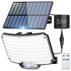 Solar Wall Light Outdoor Garden Yard Street Motion Sensor Security Flood Lamp