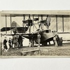 Antique Rppc Real Photograph Postcard Curtiss-wanamaker Model H Boat Plane