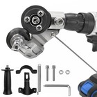 Metal Nibbler Drill Attachment - Electric Sheet Metal Cutter For Aluminum  Steel