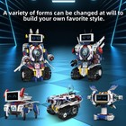Building 5 In 1 Robot Toys For 8-12 Year Old Boys Girls  Remote   App Diy Edu   