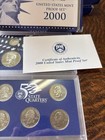 2002 S Us Mint Silver Proof Set 10 Coins With Coa And Original Mint Packaging