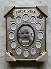 Malden International Designs Baby s First Year  Picture Frame 9 5   x7 5    New