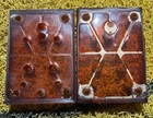 Vintage 1 2 Inch Skateboard Truck Riser Pads Old School Translucent Amber