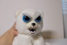 Feisty Pets Karl The Snarl Polar Bear Plush Stuffed Animal Toy