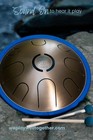 Zenko Element Metal Tongue Drum  Aqua  d-minor 
