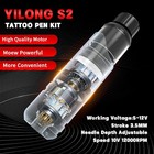 Wireless Tattoo Pen Machine Kit With Power Supply 20pcs Cartridge Needles Inks