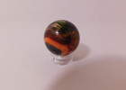 Stunning New John Hamon Miller Fancy Swirl 25 Mm   1  Dia  Art Glass Marble