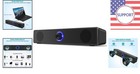 Immersive Usb-powered Stereo Speakers - 6w Stylish Desktop Audio Solution