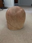 Vintage Antique Wooden Wood Hat Mold Millinery Hat Block Form