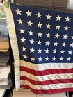 Vintage 48-star American Flag 5x8 Ft Sewn Stripes Embroidered Stars W  Box