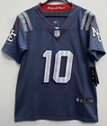 Drake Maye Ne Patriots  10 Blue Kid Jersey  Youth Large 14 16 Stitched