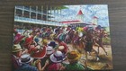 Mosaic Wooden Jigsaw Puzzle  derby s Final Turn   100 Pieces  Complete