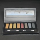 8 Colors Shimmer Eyeshadow Eye Shadow Palette   Makeup Cosmetic Brush Set New