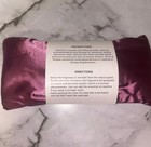 Relaxcoo Lavender Eye Pillow Silk Velvet Flaxseed Aromatherapy Purple