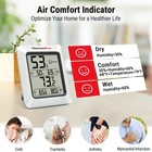 Temppro Tp50 Digital Hygrometer Indoor Thermometer Room Thermometer And Humid   
