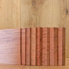 1 8   1 4   1 2    3 4  S4s Bubinga Dimensional Lumber