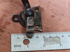 One Single Old Antique Bronze brass  Window Latch Handle Crittle 