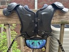 Xenith Velocity 2  Football Shoulder Pads Size Small Back Plate S Battle 16    17   