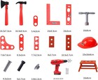 Kids Tool Set 55 Pcs Kids Tool Set Pretend Play Kids Toys With Tool Box And