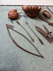 Marx Johnny West Geronimo chief Cherokee Accessories Lot Of 11 Used