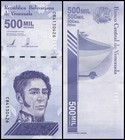 Venezuela 500000 Bolivar Soberano  2020  P-113  Unc X 100 Pcs Bundle Pack