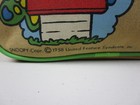 Vintage 1970 s Snoopy Canvas Purse Shoulder Bag Butterfly Cartoon 9 x7 x2 5 