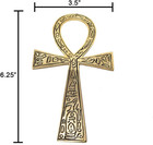 Solid Brass Ankh 6 25    Perfect For Your Altar  Wall D  cor  Gift Giving  Ritual