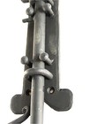 Wrought Iron Cane Tower Slide Bolt 13 Inch