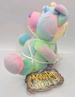 1999 Meanies Series 3 Tied The Bear Plush Animal Control Dog Catcher Pink W Tbb2