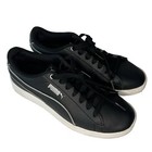 Puma Vikky V2 Women s Black Lace Up Leather Casual Sneaker Shoes Size 8