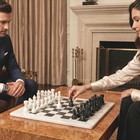 15  Marble Chess Set With Gift Storage Box  Black   White Chess Board And Pieces